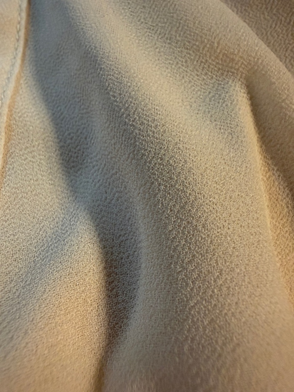 H&M Cream Midi Dress with Flutter Sleeves - Picture 4 of 6